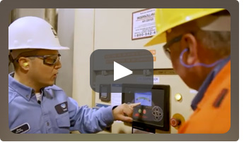 business energy efficiency services team video play