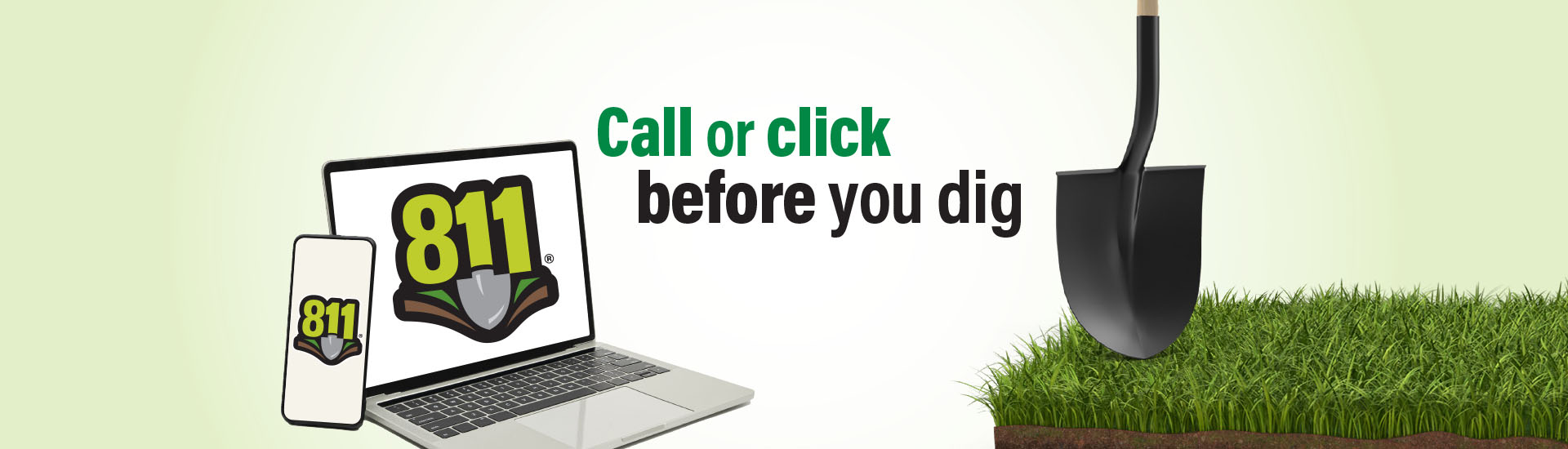 call or click before you dig 811