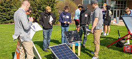 Northland Lutheran high school solar water heater