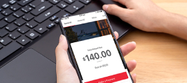 payment app screen