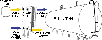 In-line Milk Cooling