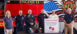 engine 11 south area firehouse rewarding responders grant